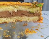 Foto del paso 5 de la receta: Torta de BTS con buttercream de merengue Suizo