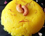 A picture of step 6 of Rava kesari /sheera/suji halwa/kesaribath.