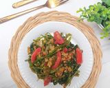 Foto langkah ke 5 dari resep Tumis Kangkung Tempe.