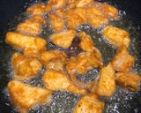 Gambar langkah 2 resipi Kam Heong Chicken.