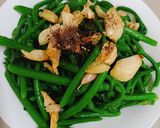 Hình bước làm 3 của món Đọt bí xào tỏi