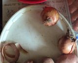 1998. Sajtos hagymás krumpli köret 😋 recept fázis 1 fotója