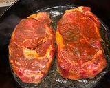 A picture of step 3 of Mediterranean spice rubbed grilled ribeye.