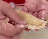 A picture of step 9 of Flaky Spiral Curry Puffs.