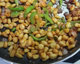 A picture of step 9 of Hot and Sweet Chilli Sweetcorn.