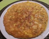 Foto del paso 5 de la receta: Tortilla rellena con jamón y queso
