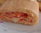 Foto del paso 2 de la receta: PIONONO RELLENO DE QUESO, CHOCLO, CHERRY Y ZANAHORIAS