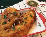 Hình bước làm 1 của món Bữa trưa hấp dẫn với cơm gà xối mỡ giòn rụm