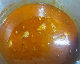 A picture of step 4 of Chicken qorma.