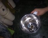 A picture of step 1 of Makhaniya Lassi.