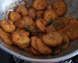 வாழைக்காய் வறுவல் ரெசிபி ஸ்டேப் 3 புகைப்படம்