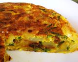 A picture of step 8 of Potato and Wild Asparagus Tortilla.
