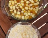 Foto del paso 2 de la receta: Crumble de manzanas y duraznos 🍎 🍑 (Rico, fácil de hacer y muy simple 🤗