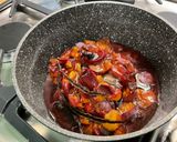 Une image de l'étape 4 de Compote de prunes d'ente au sirop d'érable et vanille de Madagascar.