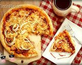 Foto langkah ke 8 dari resep Pizza tanpa Ulen / no Knead ,mudah lezat.