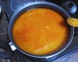 Foto del paso 3 de la receta: Paella de bacalao, calamares, mejillones y langostinos