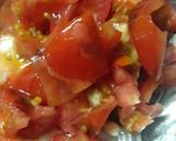 A picture of step 1 of Kacchori ki aloo.
