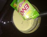 A picture of step 4 of Tadka dhokla.