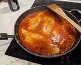 A picture of step 5 of Cod & chorizo stew with butter beans.