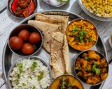 A picture of step 26 of Simple North Indian Veg Thali For Dinner.
