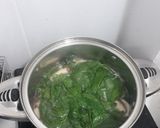 Hình bước làm 3 của món Canh rau mồng tơi chay