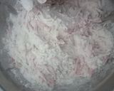 A picture of step 1 of Akki roti.