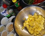 Foto del paso 1 de la receta: Cerdo con piña