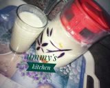 A picture of step 6 of Kwakwa da dankalin hausa drink.