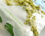 Foto langkah ke 5 dari resep Greentea matcha mille crepes.