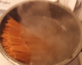 A picture of step 4 of Uncle Tim's Simple Spaghetti.