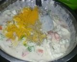 A picture of step 2 of Wheat flour chilla.
