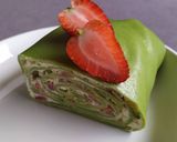 Hình bước làm 7 của món Crepe trà xanh