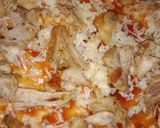 A picture of step 6 of Chicken Cheese Pizza🤗.