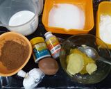 Foto langkah ke 2 dari resep Steamed Chocolate Cake (No mixer).