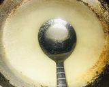 A picture of step 1 of Cocout candy🥥.