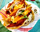 A picture of step 4 of Chicken Shawarma In Pita Bread.