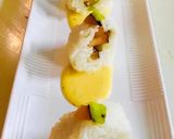 ફ્રૂટ શુશી રોલ્સ વિથ કેસર ઈલાઈચી સોસ (fruit sushi rolls with kesar ilichi sauce) રેસીપી સ્ટેપ5ફોટો