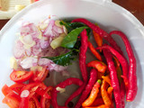 Sambal Terong & jantung ayam