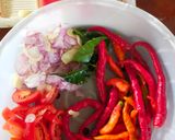 Foto langkah ke 2 dari resep Sambal Terong & jantung ayam.