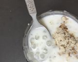 A picture of step 6 of Sabudana kheer.