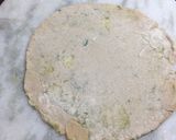 A picture of step 4 of Aloo Paratha.