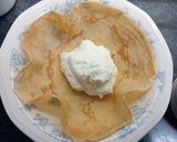 Foto del paso 2 de la receta Crêpes con crema de cerezas