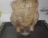 Foto del passaggio 3 della ricetta Pollo alla bottiglia