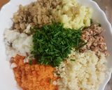 Foto del paso 1 de la receta: Hamburguesas de atún y verduras