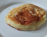 Foto del paso 5 de la receta: Panquecas de yuca y queso rellenos de dulce de guayaba🥯🥞🧀