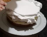 A picture of step 4 of Rainbow Cake.