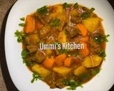 A picture of step 4 of Easy stewed beef potatoes.