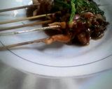 Foto langkah ke 7 dari resep Sate jamur tiram saos kacang.