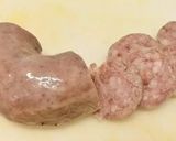 Foto del paso 3 de la receta Medio llonguet con tomate y butifarra blanca