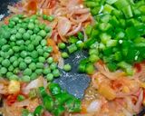 A picture of step 4 of Paneer Tawa Pulao.